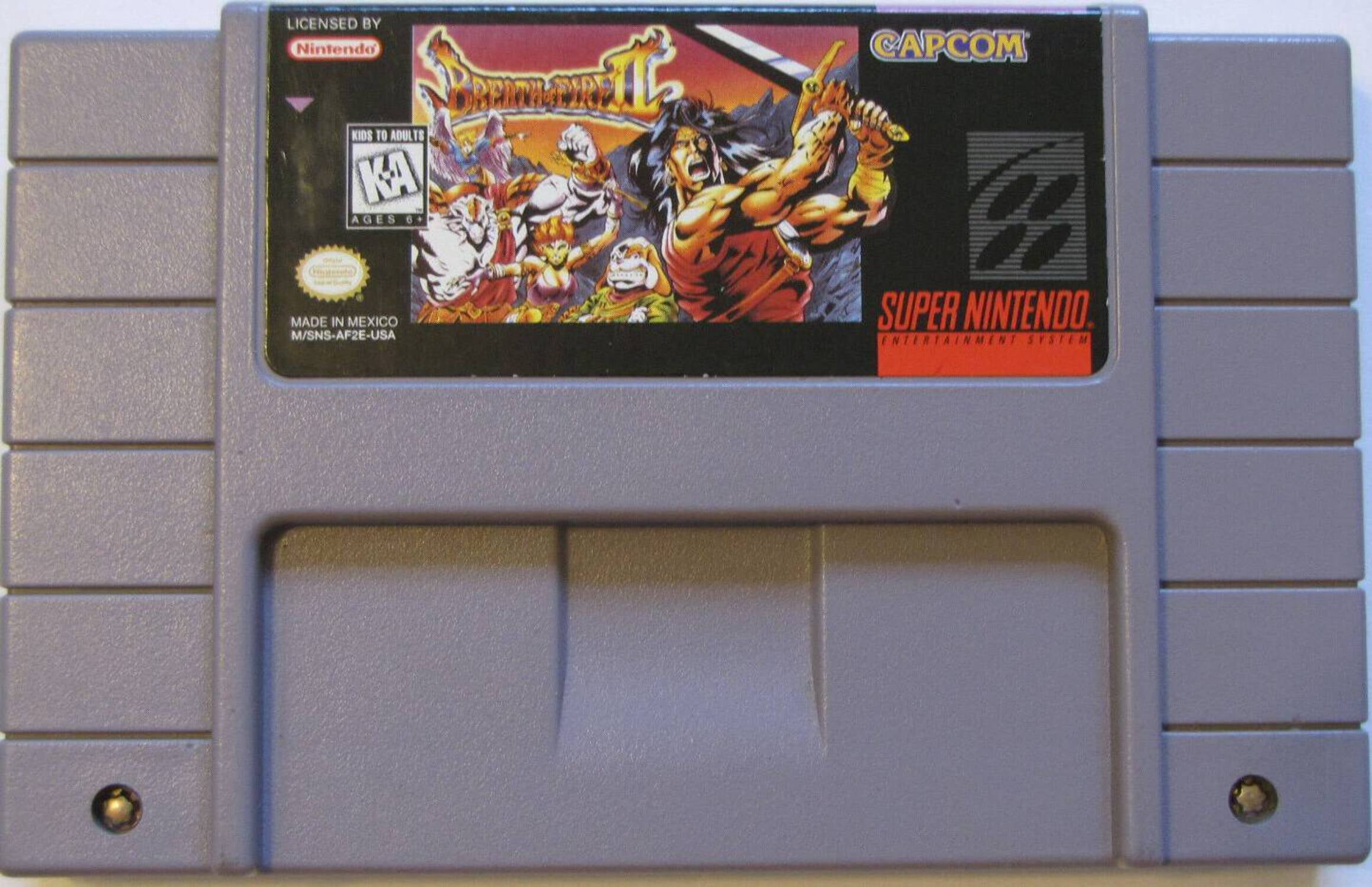 Breath Of Fire 2 - SNES - Classic Arcade Game For Super Nintendo Ent