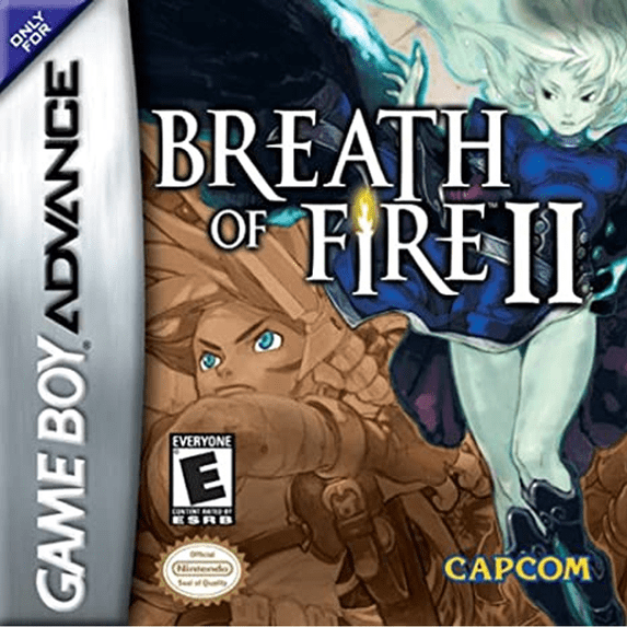 Breath Of Fire II Games Cartridge Card for GBA/GBASP/NDS/IDS/NDSL/IDSL, US Version