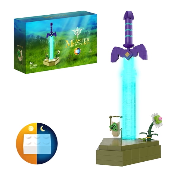 Breath Of The Wild The Master Sword Building Blocks Set For Zeldaed Hyrule Castle BOTW Arms Bricks Toys Children Gifts Christmas