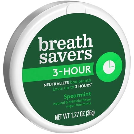 Breath Savers 3 Hour Breathmints (Pack of 8)