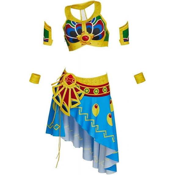 Breath The Wild Urbosa Dress Warriors Age of Calamity Urbosa Botw Dress Sexy Battle Outfit for Women