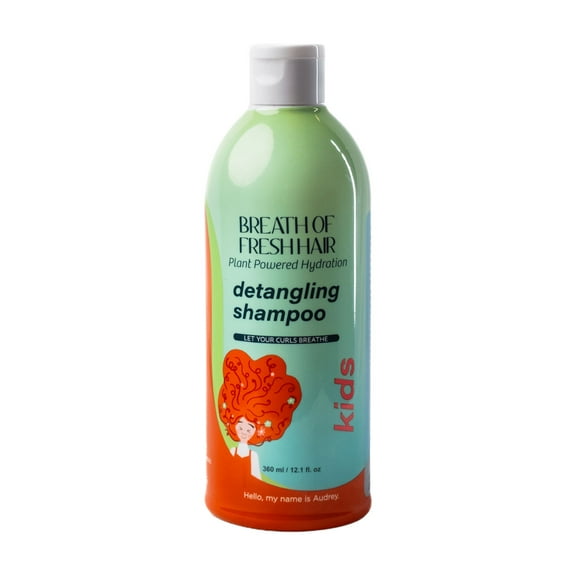 Breath of Fresh Hair Kids No FRIZZ Detangling Shampoo, 12.1 fl oz