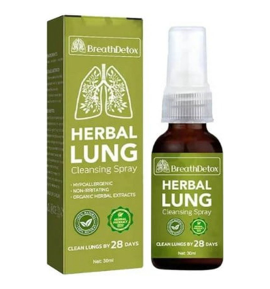 BreathDetox Herbal Lung Cleansing Spray, Herbal Lung Cleanse Spray ...