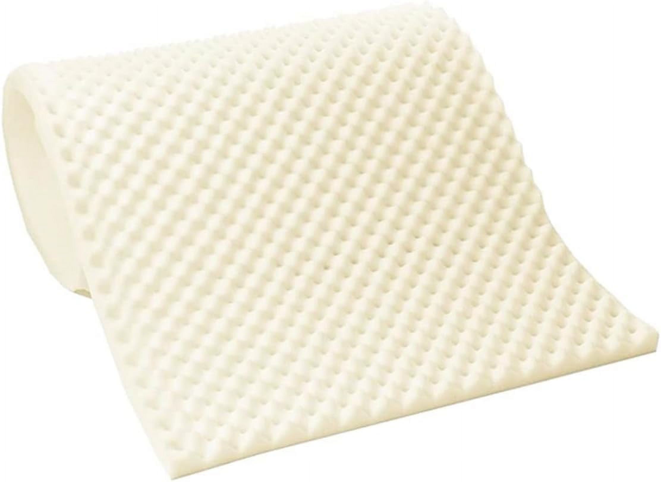 Breathable 1Inch Convoluted Egg Shell Foam Mattress Topper Toppers