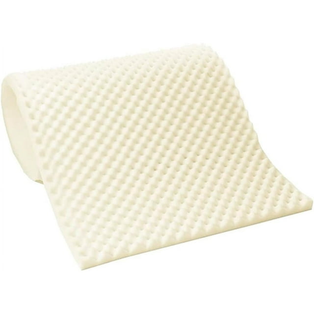 Breathable 1Inch Convoluted Egg Shell Foam Mattress Topper Toppers