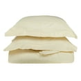 thumbnail image 1 of Breathable 100% Cotton Duvet Cover Set - Full/Queen, Ivory, 1 of 1