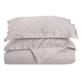 thumbnail image 1 of Breathable 100% Cotton Duvet Cover Set - Twin, Lilac, 1 of 1