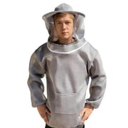 Breathable 3D Mesh Beekeeping Suit with Hood for Men & Women - Protective Bee Suit for Apiary Work