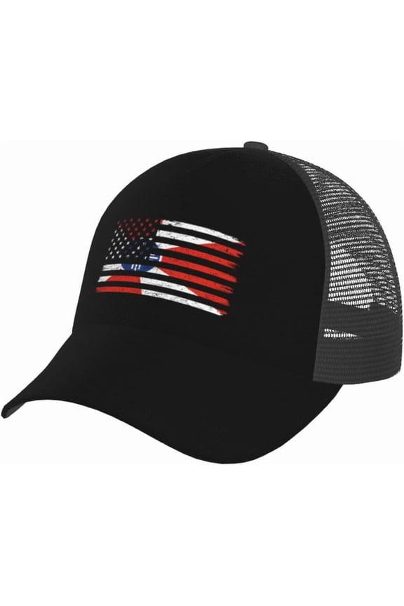 Breathable A Lovely Voodoo Doll Baseball Cap for Men Women Hats Adjustable Curved Brim Mesh Snapback Trucker Hat Black