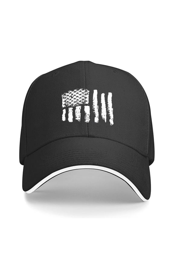 Breathable Adjustable Sun Hat Print Baseball Cap Adjustable Strap for Running Workouts and Outdoor Activities All Seasons,Made In USA,Adult One Size Fits All