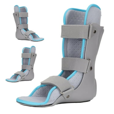 Breathable Ankle Adjustable Foot Fracture Support Brace Stabilizer Fixation Ankle Fracture Sprain Protector Ankle Fixing Splint (VIOLET,Right)