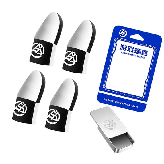 Breathable Anti Sweat Gaming Finger Covers Protectors With Ergonomic Stitching For FPS Enhancing Shoot Game Performances