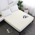 Breathable Antimite Solid Waterproof Mattress Protector with Elastic