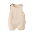 thumbnail image 1 of Breathable Baby Jumpsuit Muslin Romper Infant Sleepwear Clothes for Girls and Boys, 1 of 19