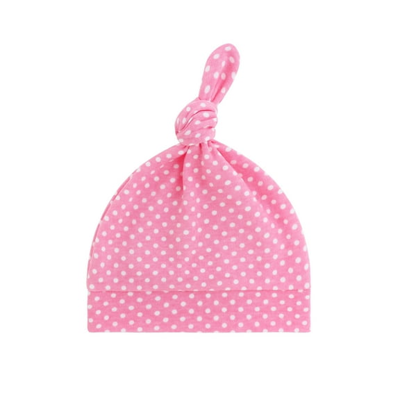 Breathable Baby Knotted Hat Cotton Newborns Nursing Fetal Caps Comfortable Headwear for 0 to 24 Months Unisex