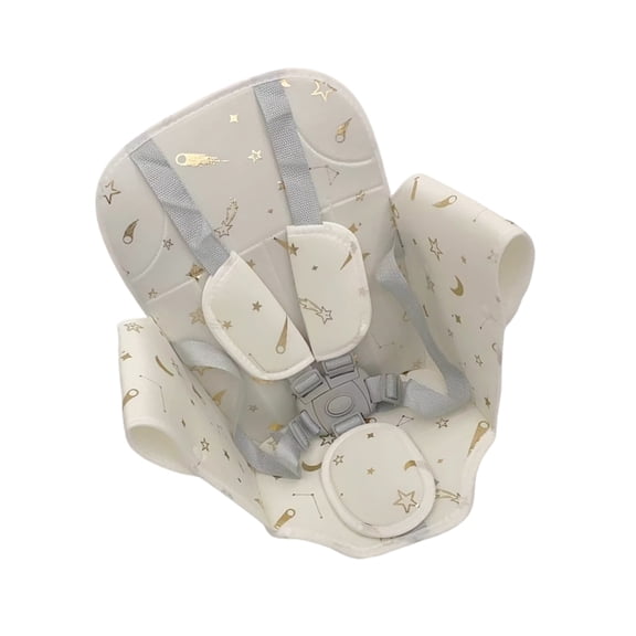 Breathable Baby Strollers Seat Pad with Safety Belt Feature, High Back Sitting Cushion Enjoy Comfort for Prams