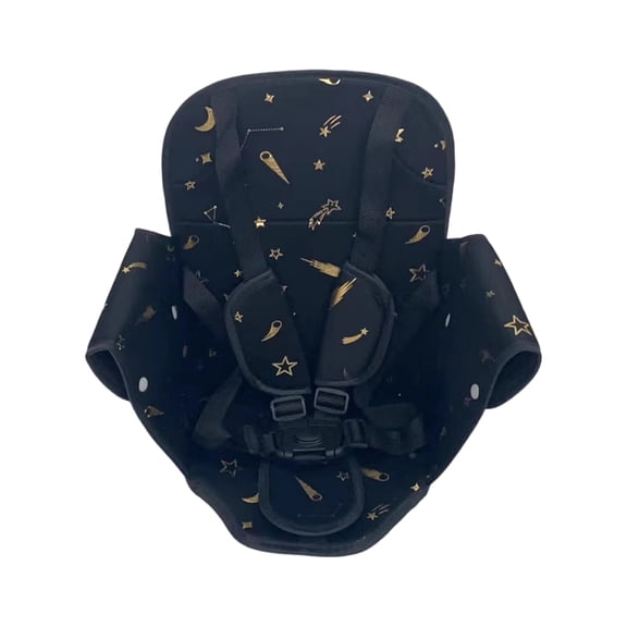 Breathable Baby Strollers Seat Pad with Safety Belt Feature, High Back Sitting Cushion Enjoy Comfort for Prams