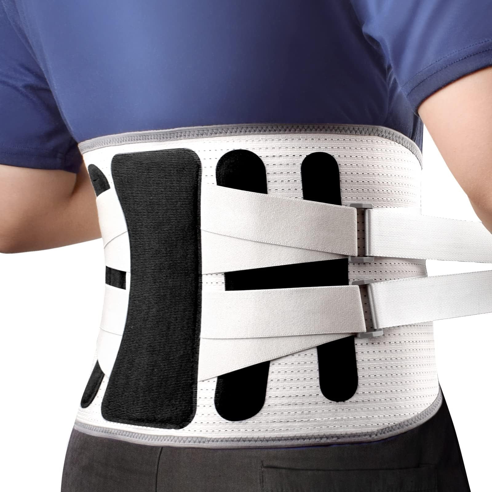 Breathable Back Brace for Relieve Lower Back Pain Women and Men - Back Support Belt and Improve Posture with Comfort, Back Pain Relief Products, Posture Corrector