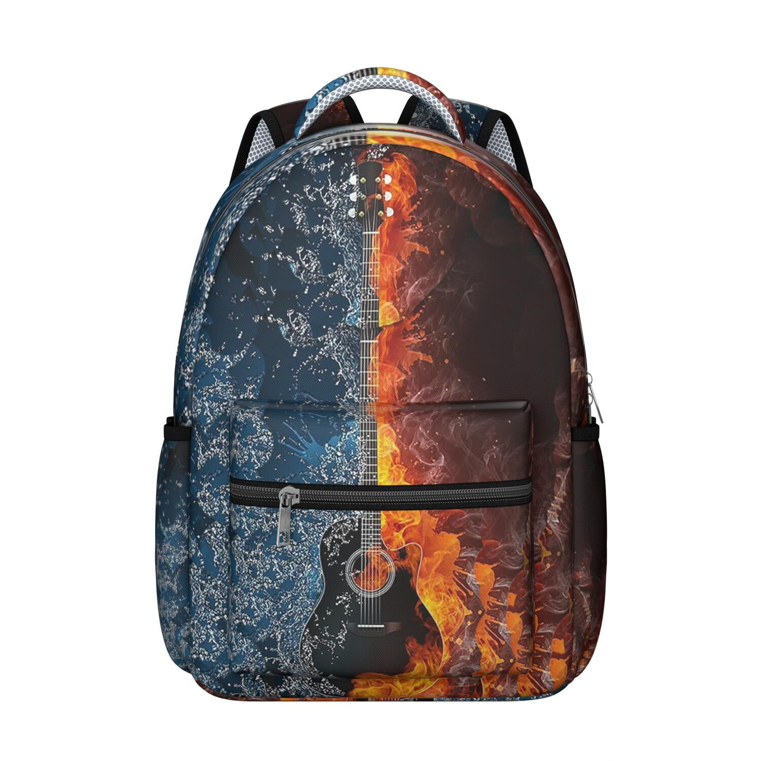 Breathable Backpack for Kids - Waterproof Daypack with Baseball & Football Prints