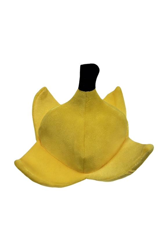 Breathable Banana Peels Cap Cosplay Headgear For Halloween Party Theater Shows