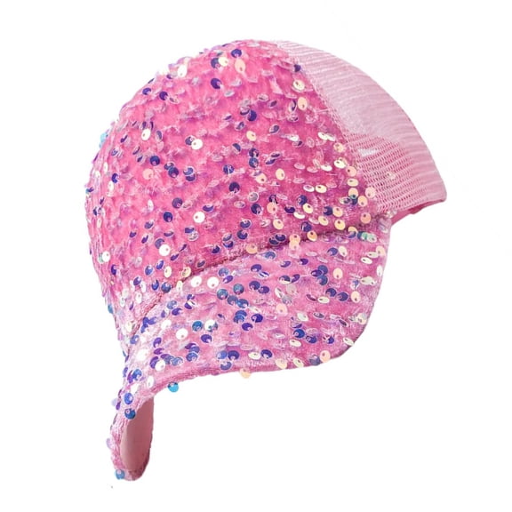 Breathable Baseball Caps for Women Girls Stylish Adjustable Jeweled Sports Hat Outdoor Activity Photo Props