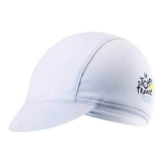 Breathable Bicycle Summer Mesh Fabrics Quick-Drying Cycling Hat Helmet Liner Bicycle Riding Cap WHITE
