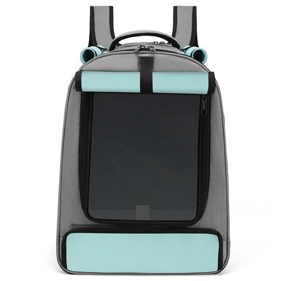 Breathable Bird Carrier Backpack with Roll-Up Privacy Cover for Parakeets, Cockatiels, and Conures