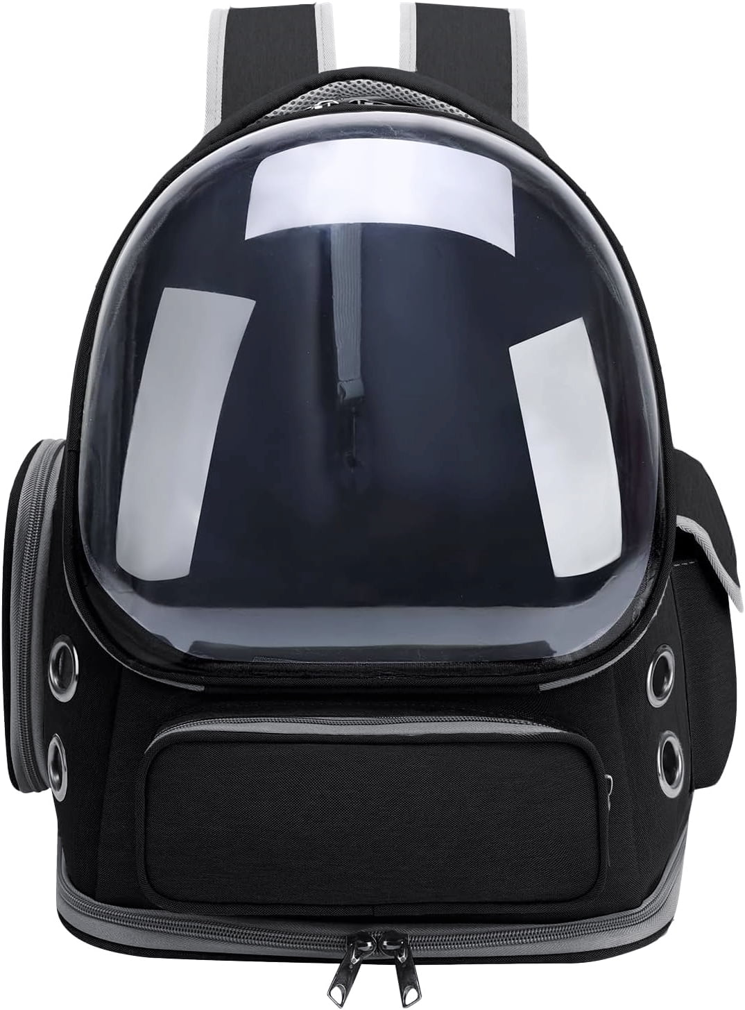 Breathable Black Cat Backpack Carrier for Travel and Outdoor Adventures