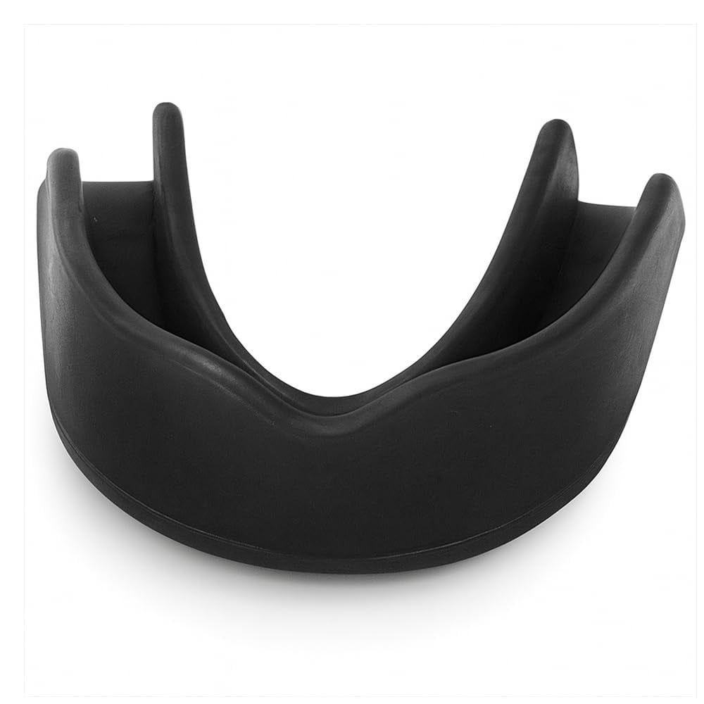 Breathable Boil Bite Mouth Guards, Super Tough MMA Mouthpiece for Boxing, Wrestling Mouthguard - Combat Sports Mouthpiece in Black, Pack of 10