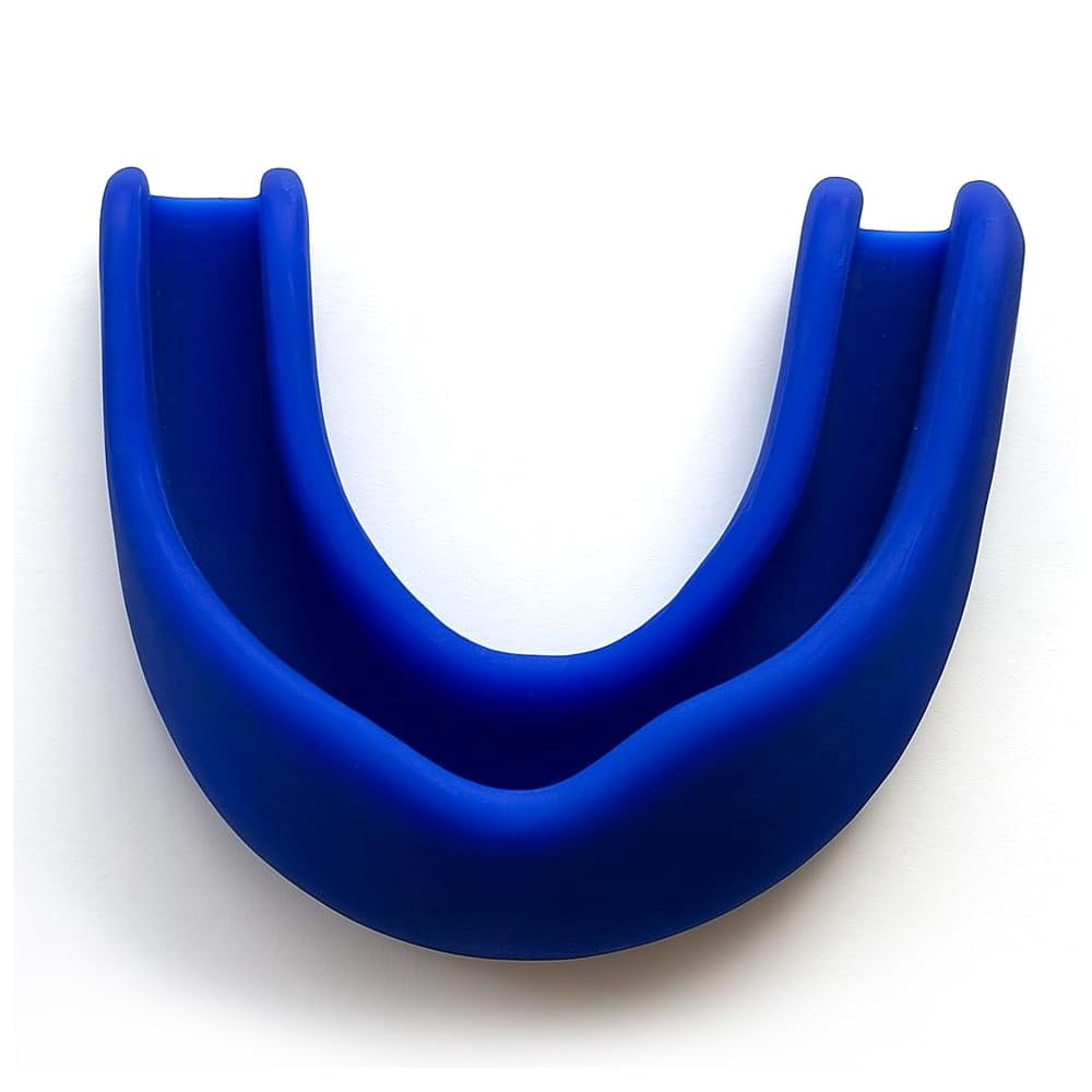 Breathable Boil Bite Mouth Guards, Super Tough MMA Mouthpiece for Boxing, Wrestling Mouthguard - Combat Sports Mouthpiece in Blue, Pack of 10
