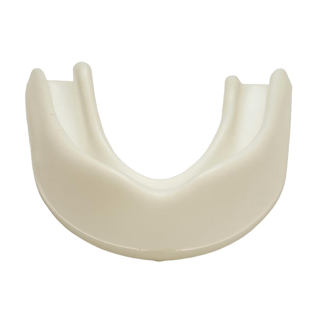Breathable Boil Bite Mouth Guards, Super Tough MMA Mouthpiece for Boxing, Wrestling Mouthguard - Combat Sports Mouthpiece in White, Pack of 100