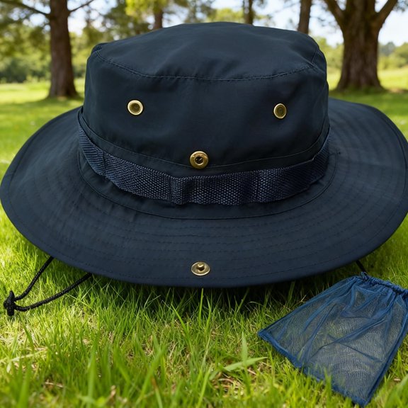 Breathable Boonie Hat for Men & Women - UPF 50  Sun Protection, Foldable for Easy Travel