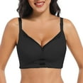 thumbnail image 1 of Breathable Bra for Large Adjustable Support Comfortable Wireless Thin Cup Reducing Appearance, 1 of 2