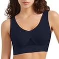thumbnail image 1 of Breathable Bras for Women No Steel Ring Plus Size Soft Cool Liftup Air Bra No Underwire High Support Underwear, 1 of 5