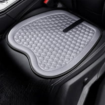 Breathable Car Back Cushion with Gel Layer, 3D Mesh Lumbar Support Pad for Summer & All Seasons (26×18in)
