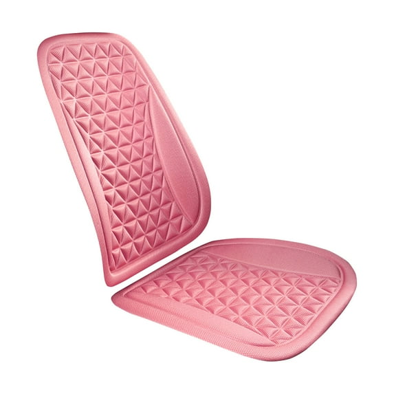 Breathable Car Seat Cushion with 3D Airflow Design - Ventilated Gel & Sponge Support for Hip & Back Pain Relief - All-Season Comfort, Non-Slip & Durable for Long Drives - Fits Most Vehicles