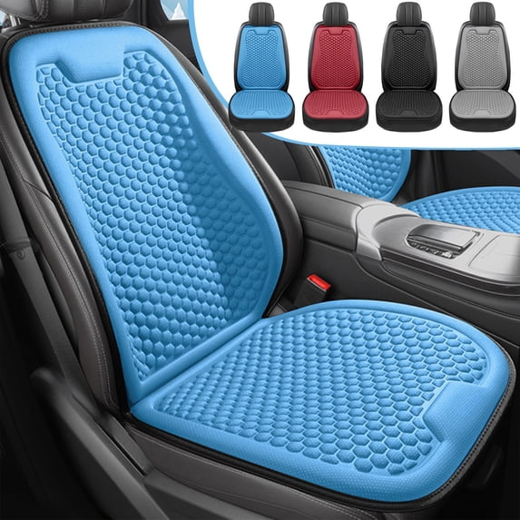 Breathable Car Seat Cushion and Backrest Set for All Seasons Comfort and Heat Dissipation