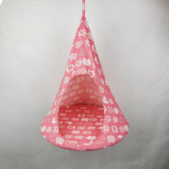 Breathable Cat Hammock Bed Comfortable Hanging Pet Hammock Bed Swing for Cats Small Dogs Rabbits, Red