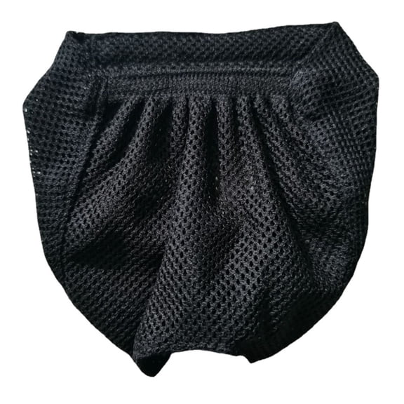 Breathable Cat Muzzle, Mesh Design for Comfort, for Grooming, Vet Visits, Traveling - Black, 1 Count