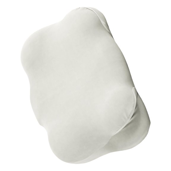 Breathable Cloud Pillow Contoured Shape Ergonomic Memory Foam Pillow Detachable For Better Head Neck Rest