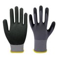 thumbnail image 1 of Breathable Comfortable Safety Work Gloves MicroFoam Nitrile Coated,Seamless Knit Nylon Gloves,Touch Screen, 1 of 6