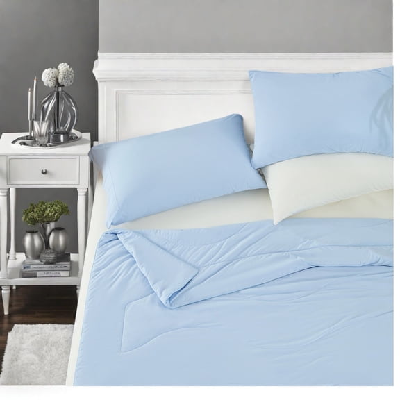 Breathable Cooling Bedding Sets 60x90'' Nylon Comforter AllSeason Cozy Design