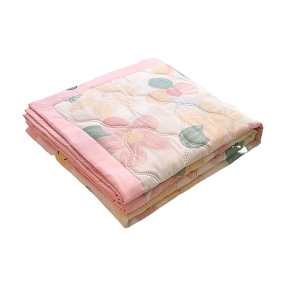 Breathable Cooling Blanket 78.74x59.06in Double-Sided Ice Silk Lightweight Summer Blanket for Hot Sleepers Air-Conditioned Rooms (H)