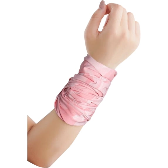 Breathable Cooling Wrist Wrap Sweatband Quick-Dry Arm Towel For Running Gym Hiking Lightweight Sports Wristband C-Wll-50Cm