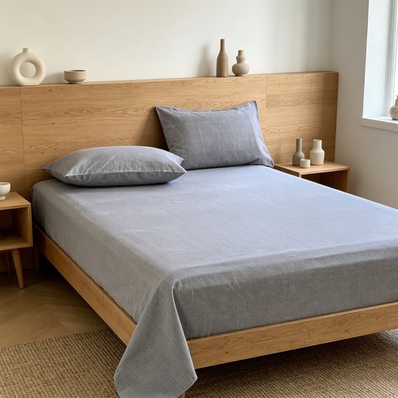 Breathable Cotton Bed Sheet With Thick Dense Weave for Student Dormitories Suitable for Spring and Summer Use