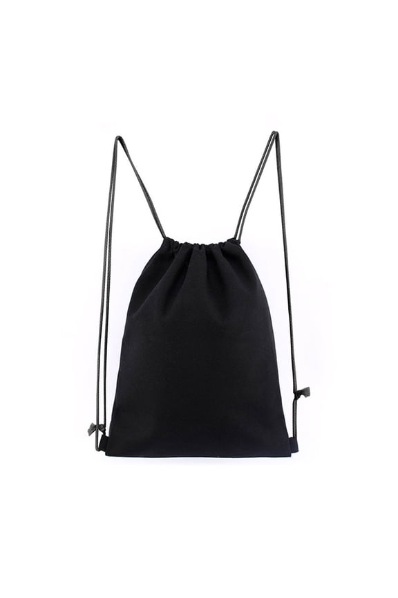 Breathable Cotton Canvas Drawstring Backpack Bag Gym Sports String Cinch Backpack Sackpack Travel Daypack for Women Men