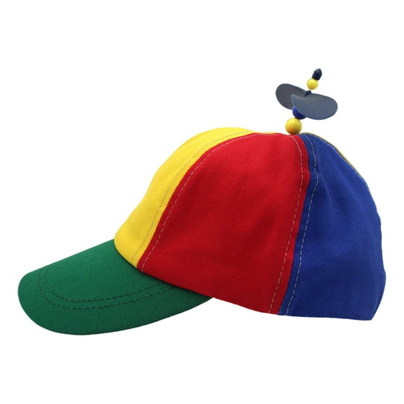 Breathable Cotton Propeller Hat Light weight Large Border Hat Portable Hat for Boys and Girls