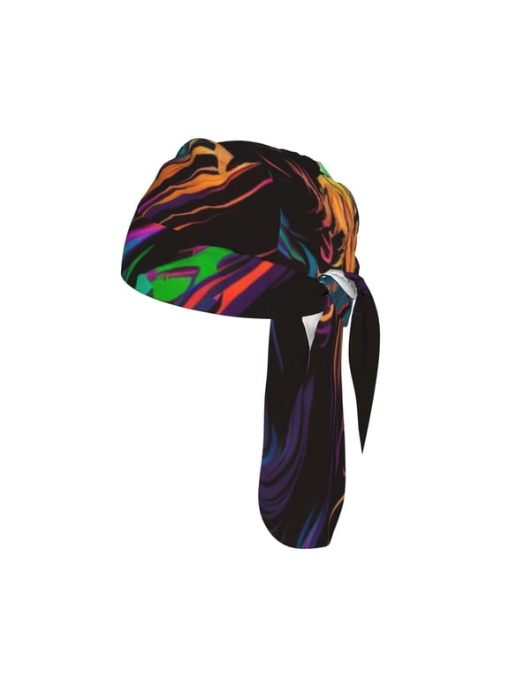 Breathable Cycling Cap Mesh Skull Cap Sweatband Adjustable Unisex Headwrap for Outdoor Activities, Dark Grim Reaper Psychedelic Death B2b8ef93