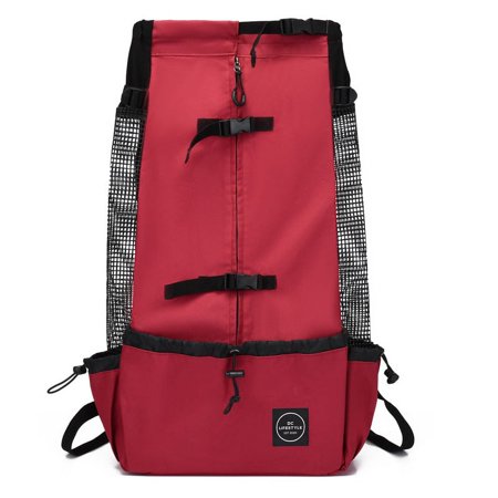 Breathable Dog Carrier Bag Portable Pet Outdoor Travel Backpack Reflective Carrier Bags for Cats French Bulldog Pup Accessories