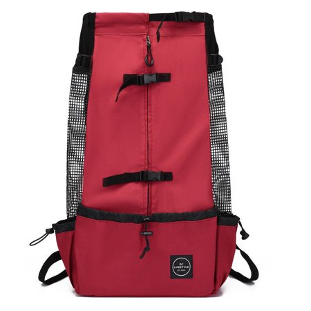 Breathable Dog Carrier Bag Portable Pet Outdoor Travel Backpack Reflective Carrier Bags for Cats French Bulldog Pup Accessories